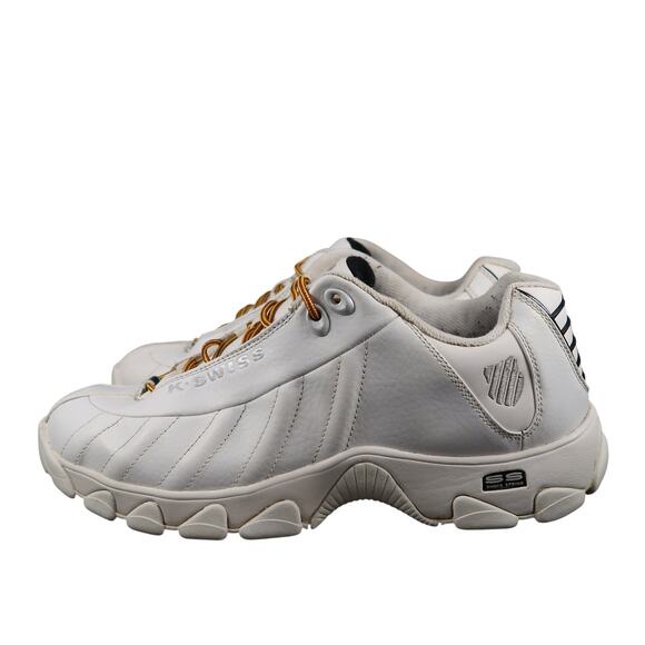K Swiss Shoes Mens 12 Fashion Sneakers Casual Comfort White Lace Up Athletic Low main image 5